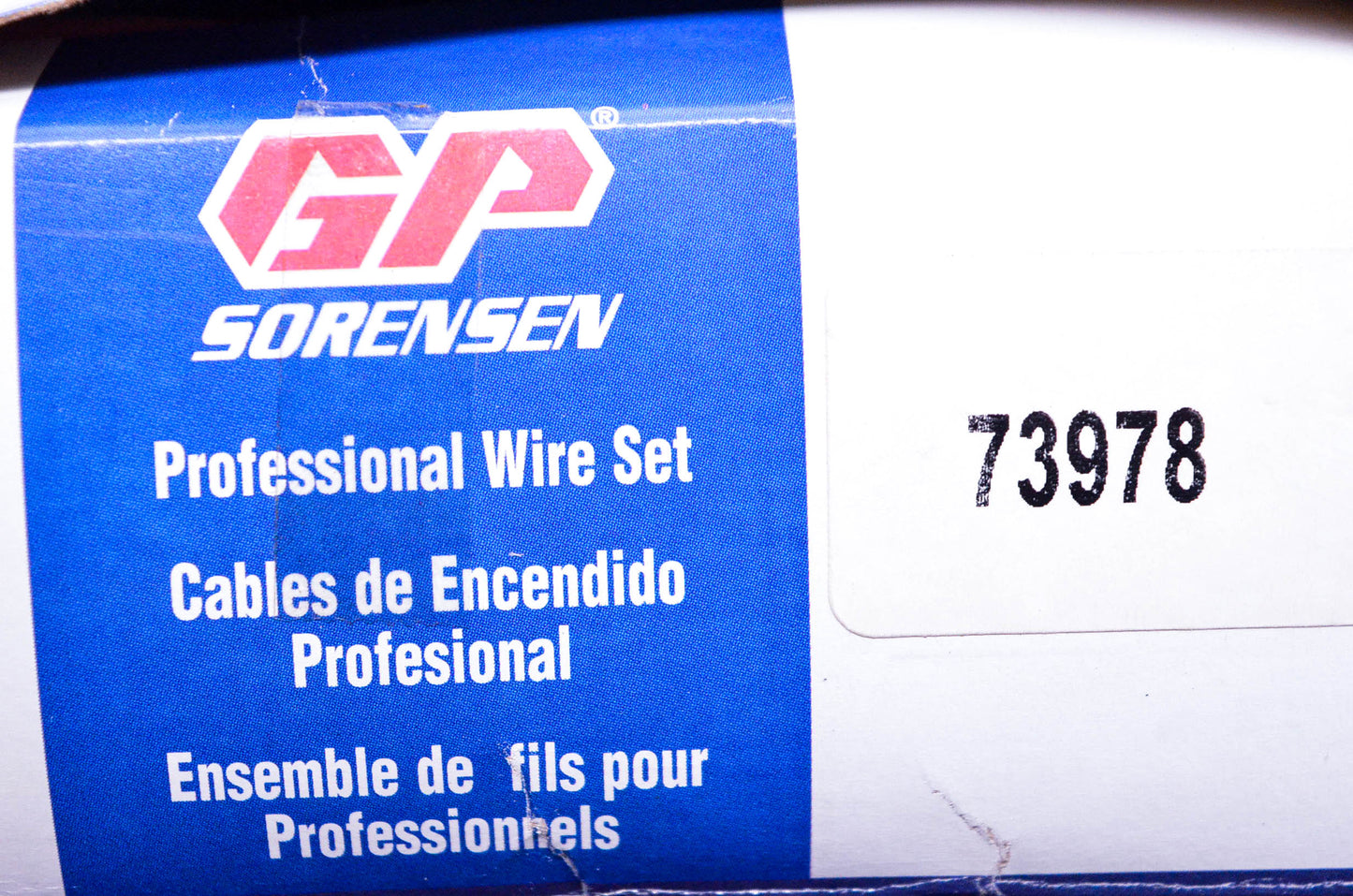 GP Sorensen 73978 Spark Plug Wire Kit NOS