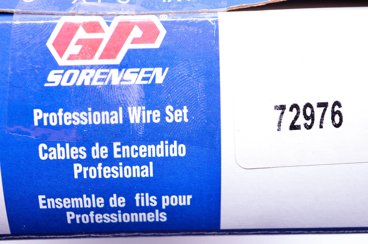 GP Sorensen 72976 Spark Plug Wire Kit NOS