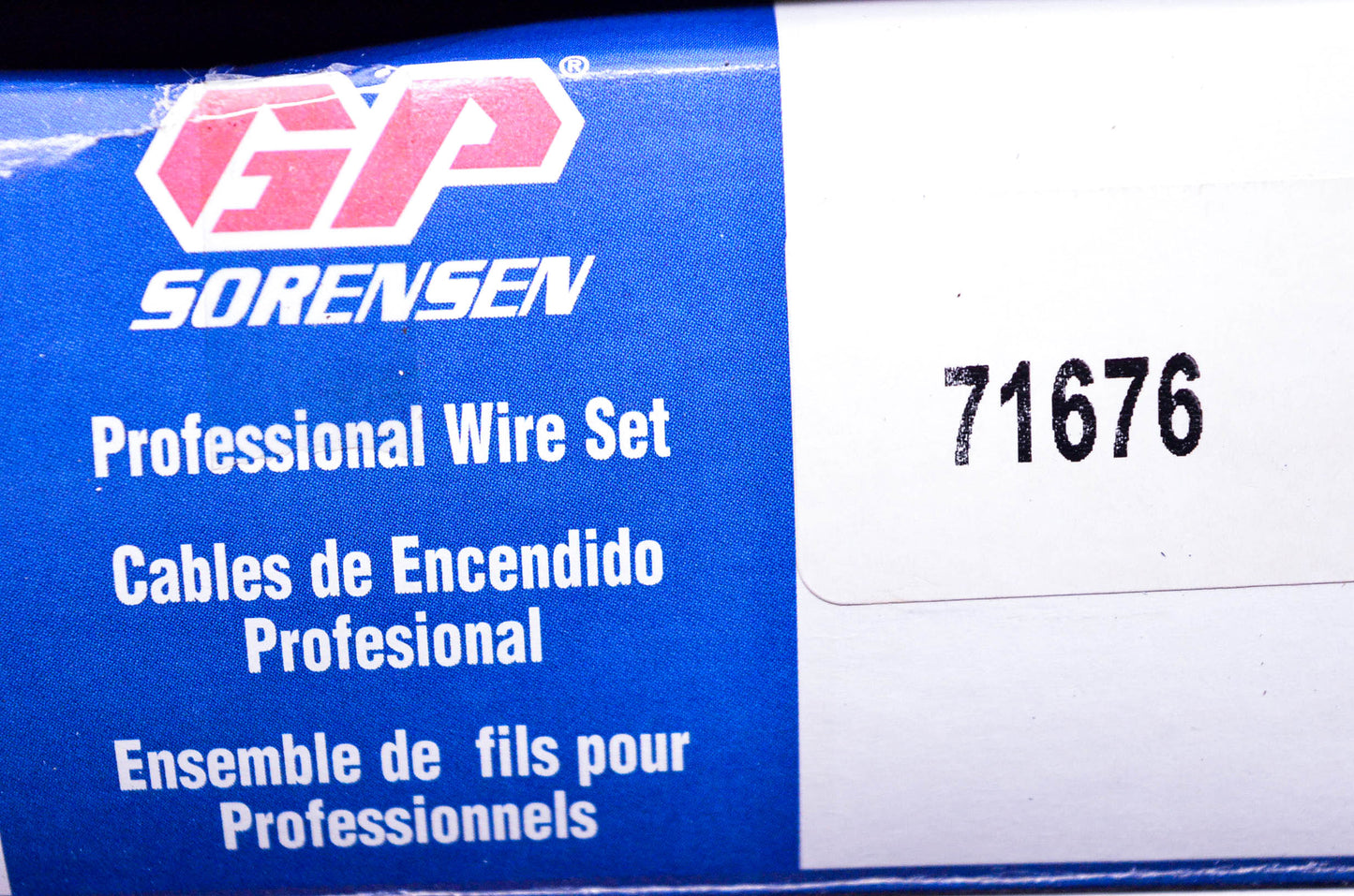 GP Sorensen 71676 Spark Plug Wire Kit NOS