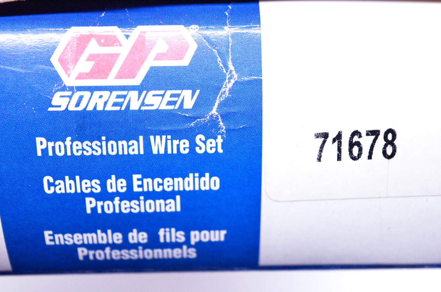 GP Sorensen 71678 Spark Plug Wire Kit NOS