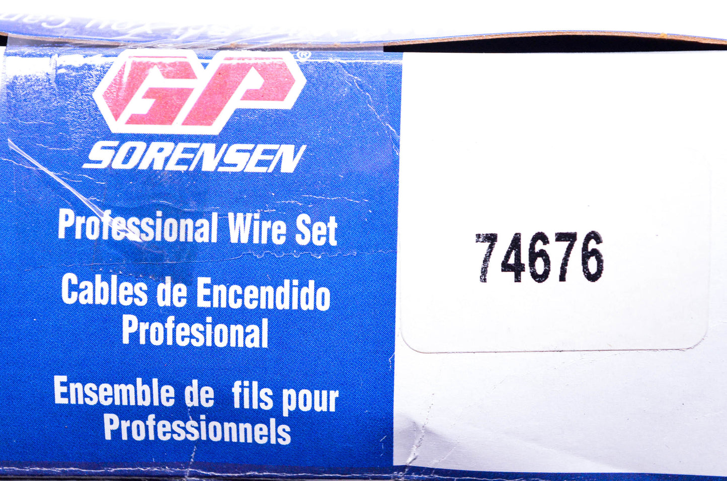 GP Sorensen 74676 Spark Plug Wire Kit NOS