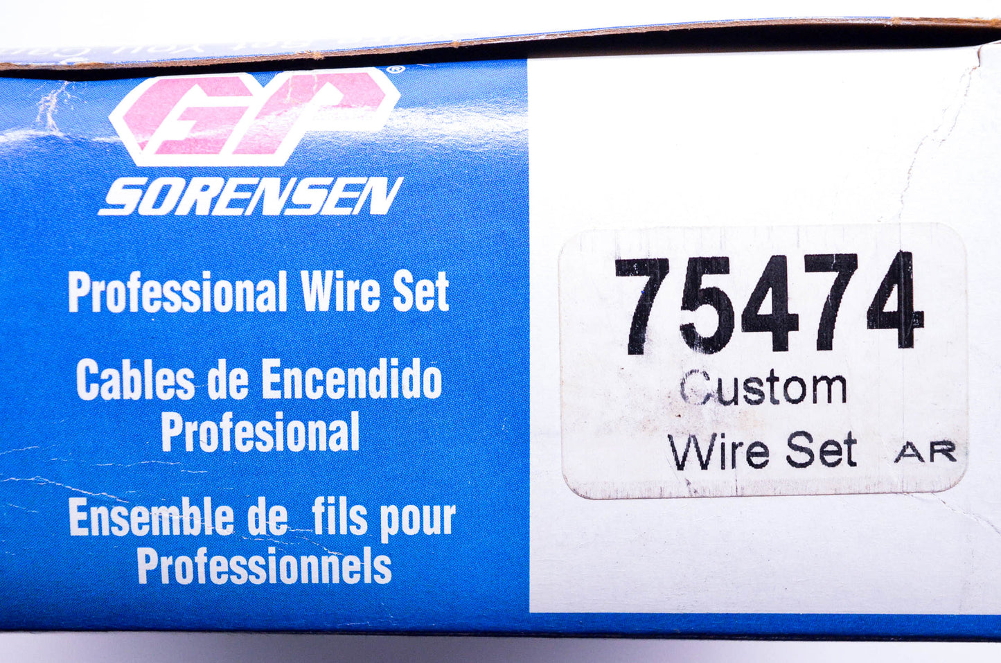 GP Sorensen 75474 Spark Plug Wire Kit NOS