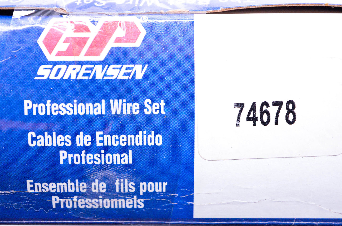 GP Sorensen 74678 Spark Plug Wire Kit NOS