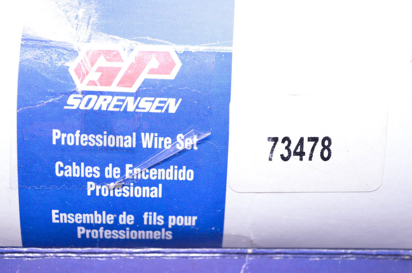 GP Sorensen 73478 Spark Plug Wire Kit NOS