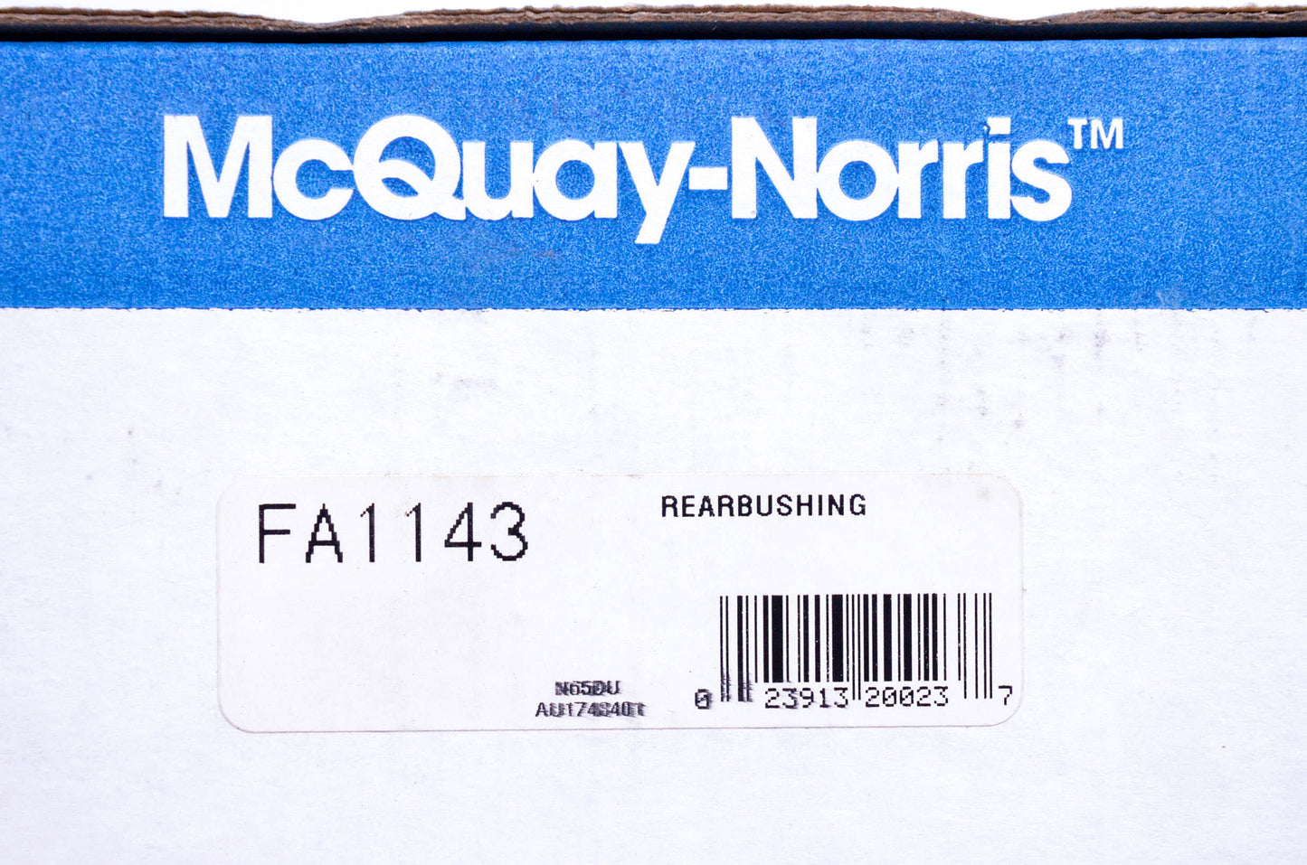 McQuay-Norris FA1143, FA-1143 Rear Suspension Strut Rod Bushing Kit NOS