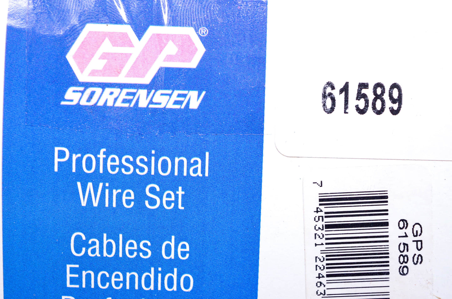 GP Sorensen 61589 Spark Plug Wire Kit NOS