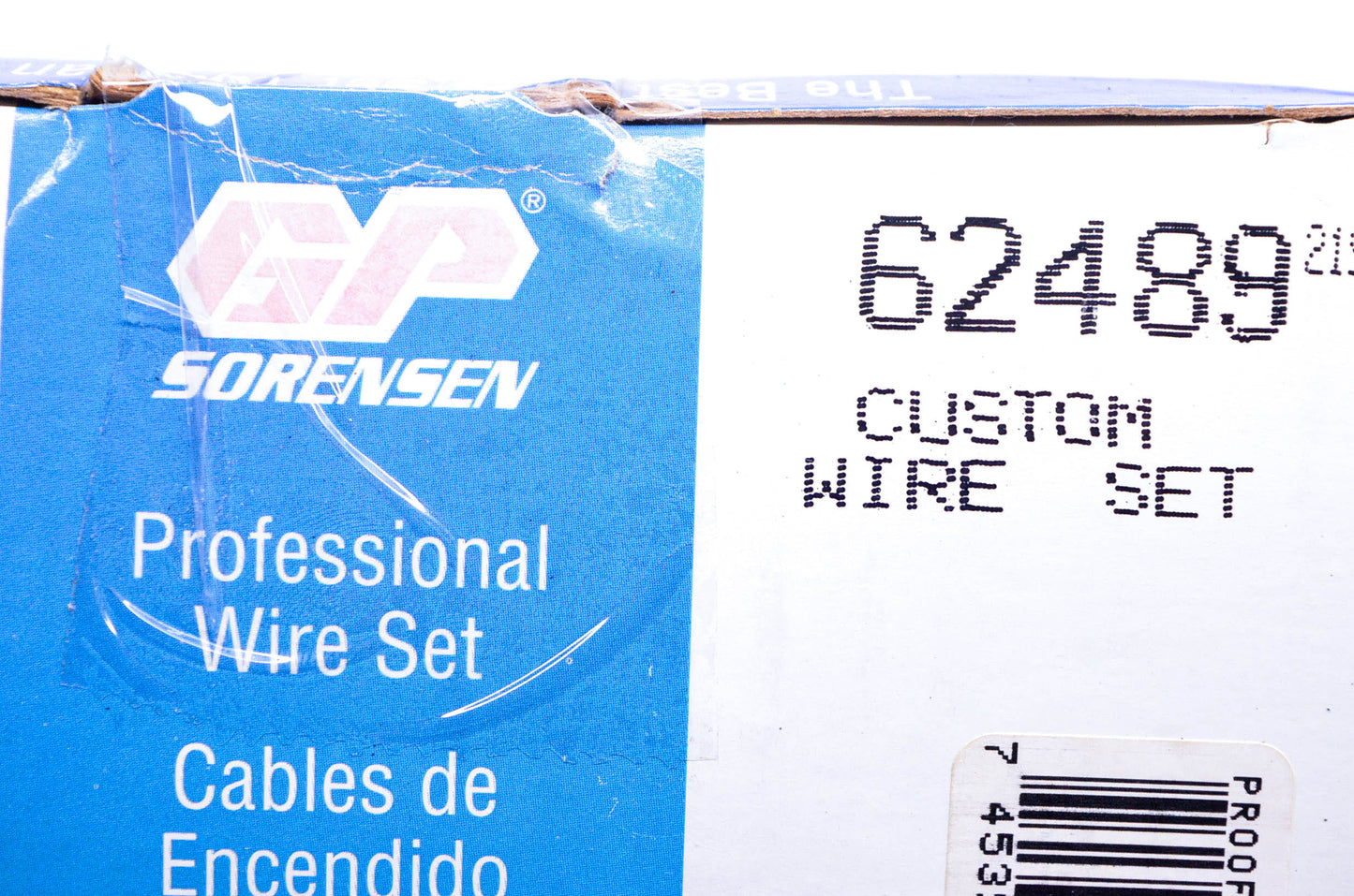 GP Sorensen 62489 Custom Spark Plug Wire Kit NOS