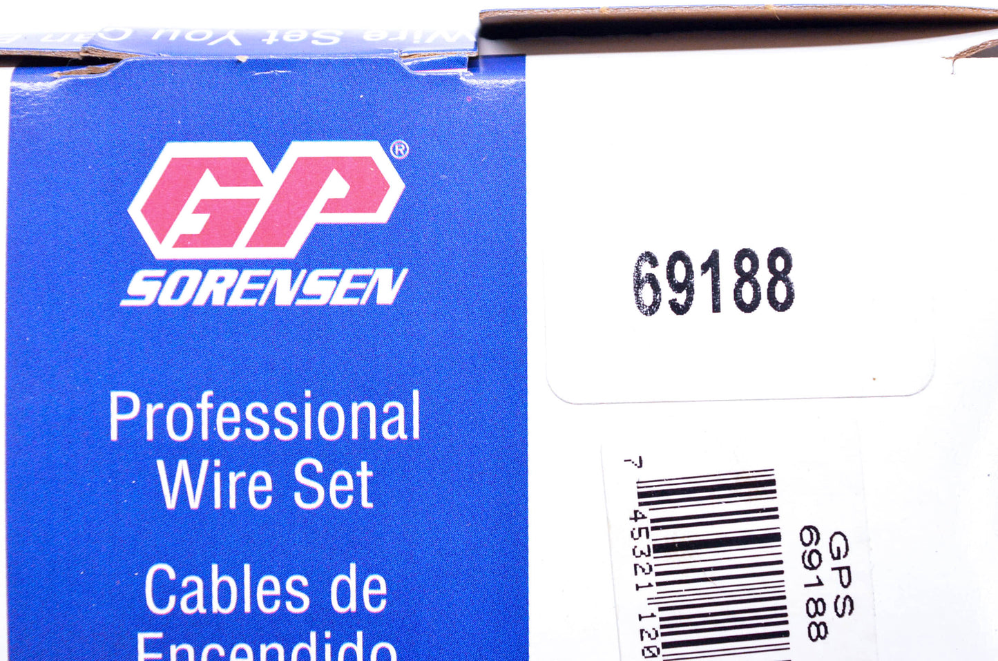 GP Sorensen 69188 Spark Plug Wire Kit NOS