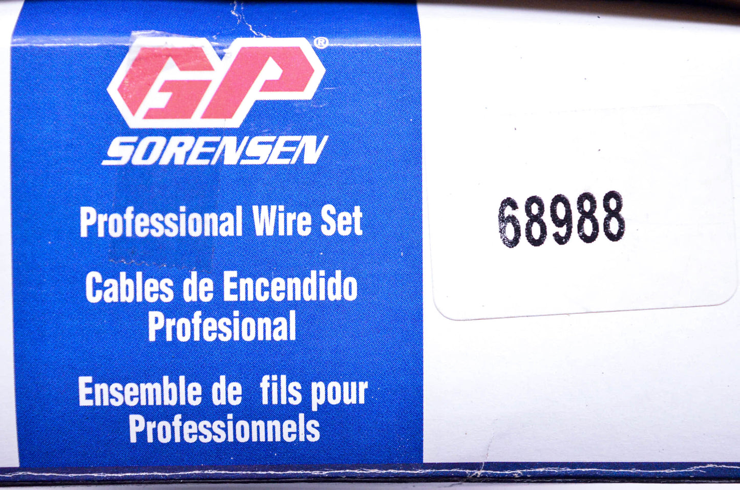 GP Sorensen 68988 Spark Plug Wire Kit NOS