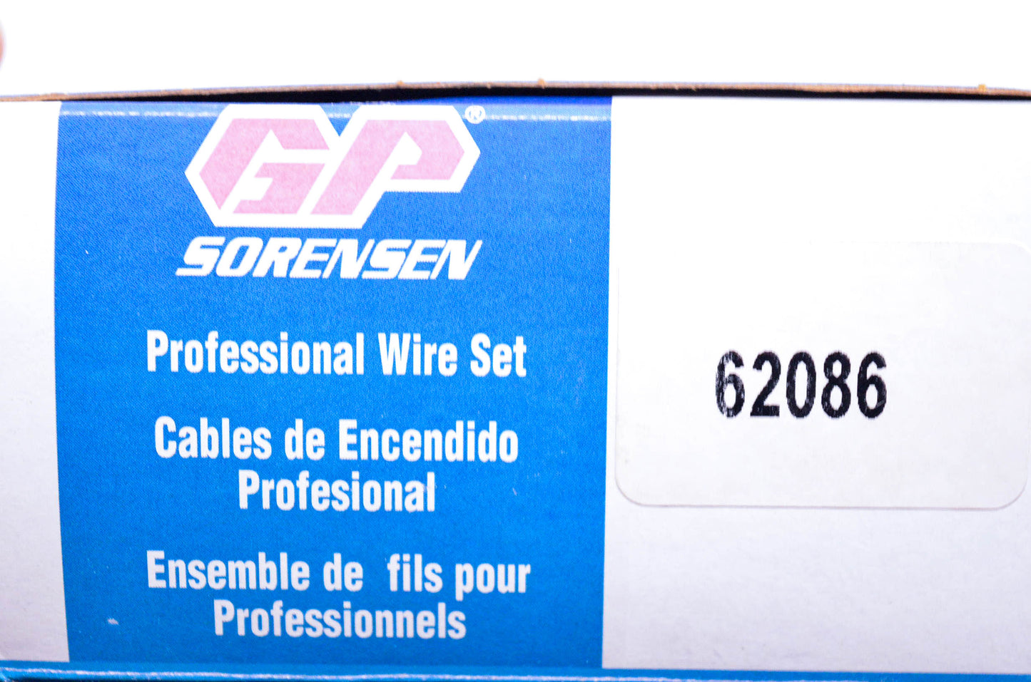 GP Sorensen 62086 Spark Plug Wire Kit NOS