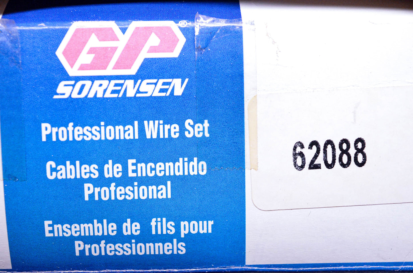 GP Sorensen 62088 Spark Plug Wire Kit NOS