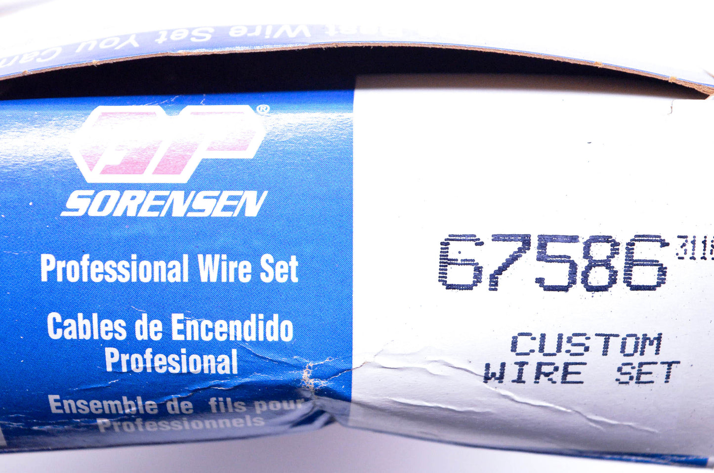 GP Sorensen 67586 Custom Spark Plug Wire Kit NOS
