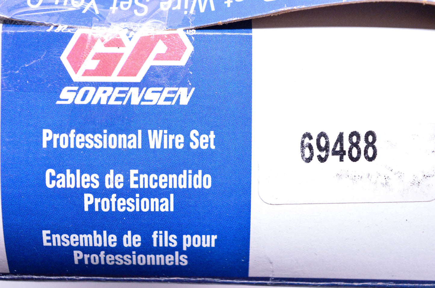 GP Sorensen 69488 Spark Plug Wire Kit NOS