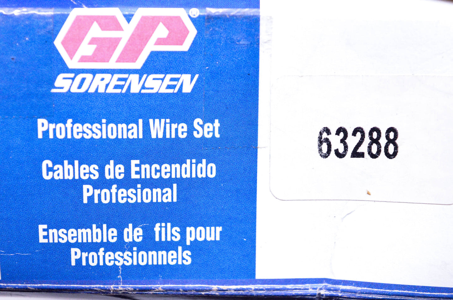 GP Sorensen 63288 Spark Plug Wire Kit NOS