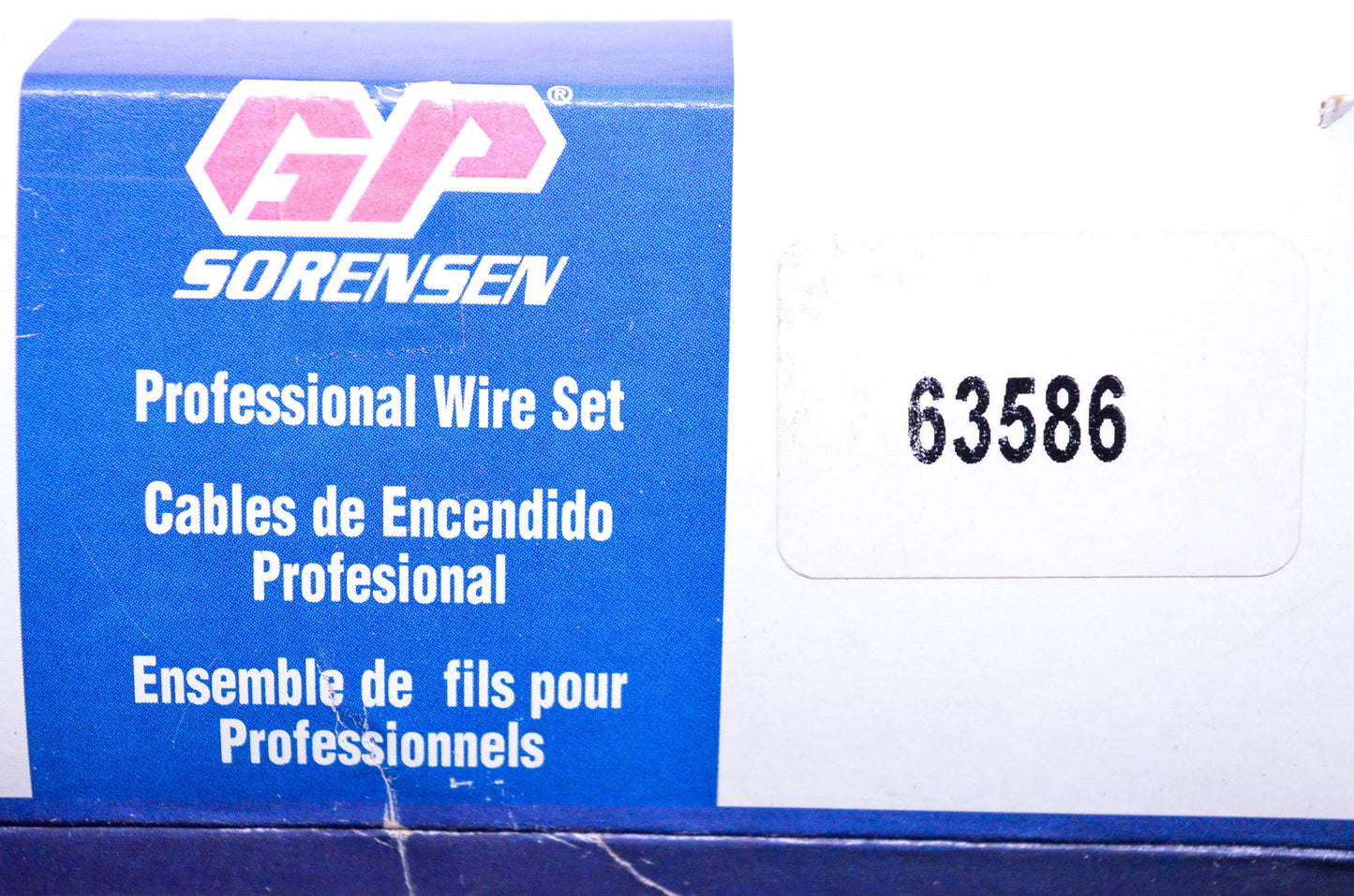 GP Sorensen 63586 Spark Plug Wire Kit NOS