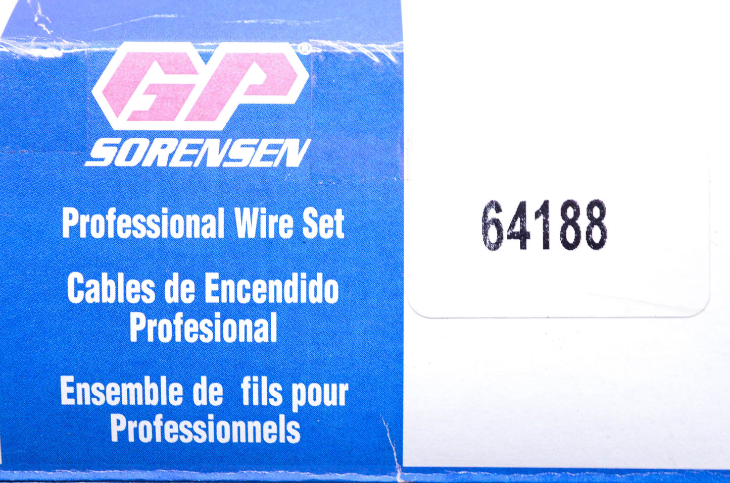 GP Sorensen 64188 Spark Plug Wire Kit NOS