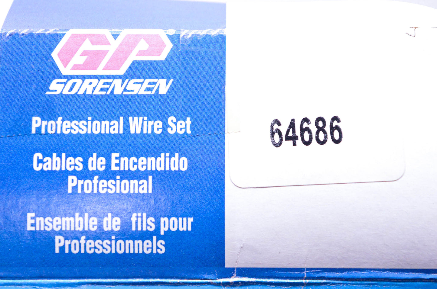 GP Sorensen 64686 Spark Plug Wire Kit NOS