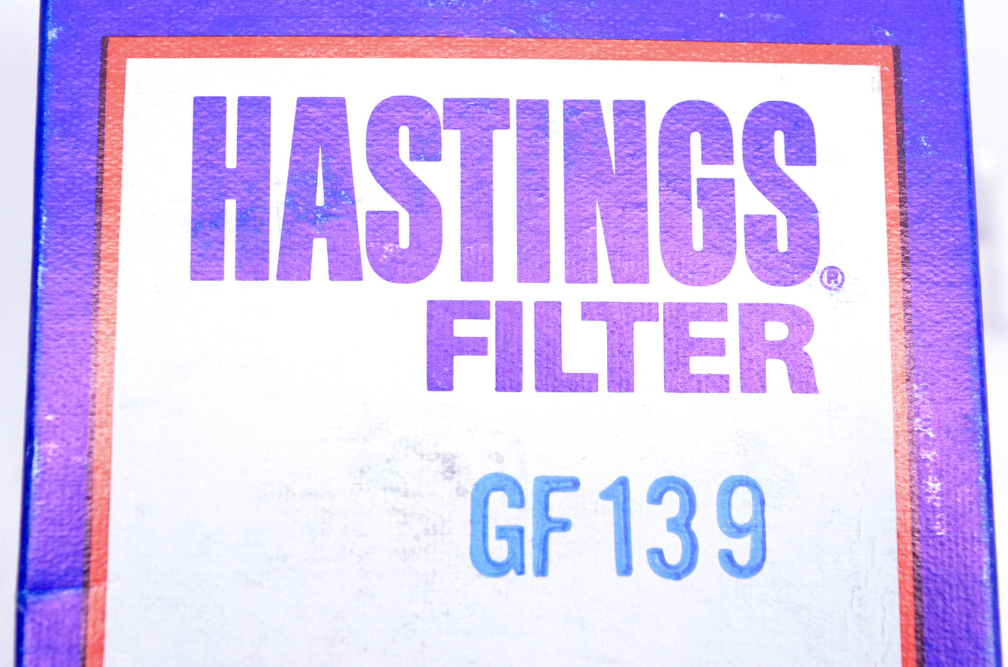 Hastings GF139, GF-139 Fuel Filter NOS