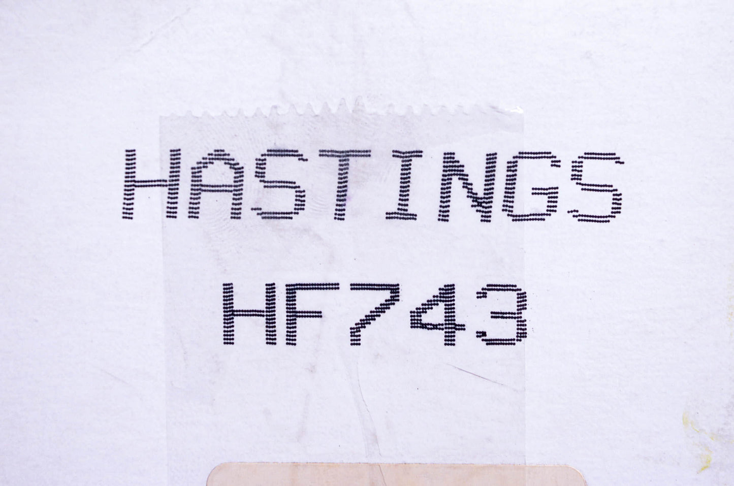 Hastings HF743, HF-743 Hydraulic Filter Kit NOS
