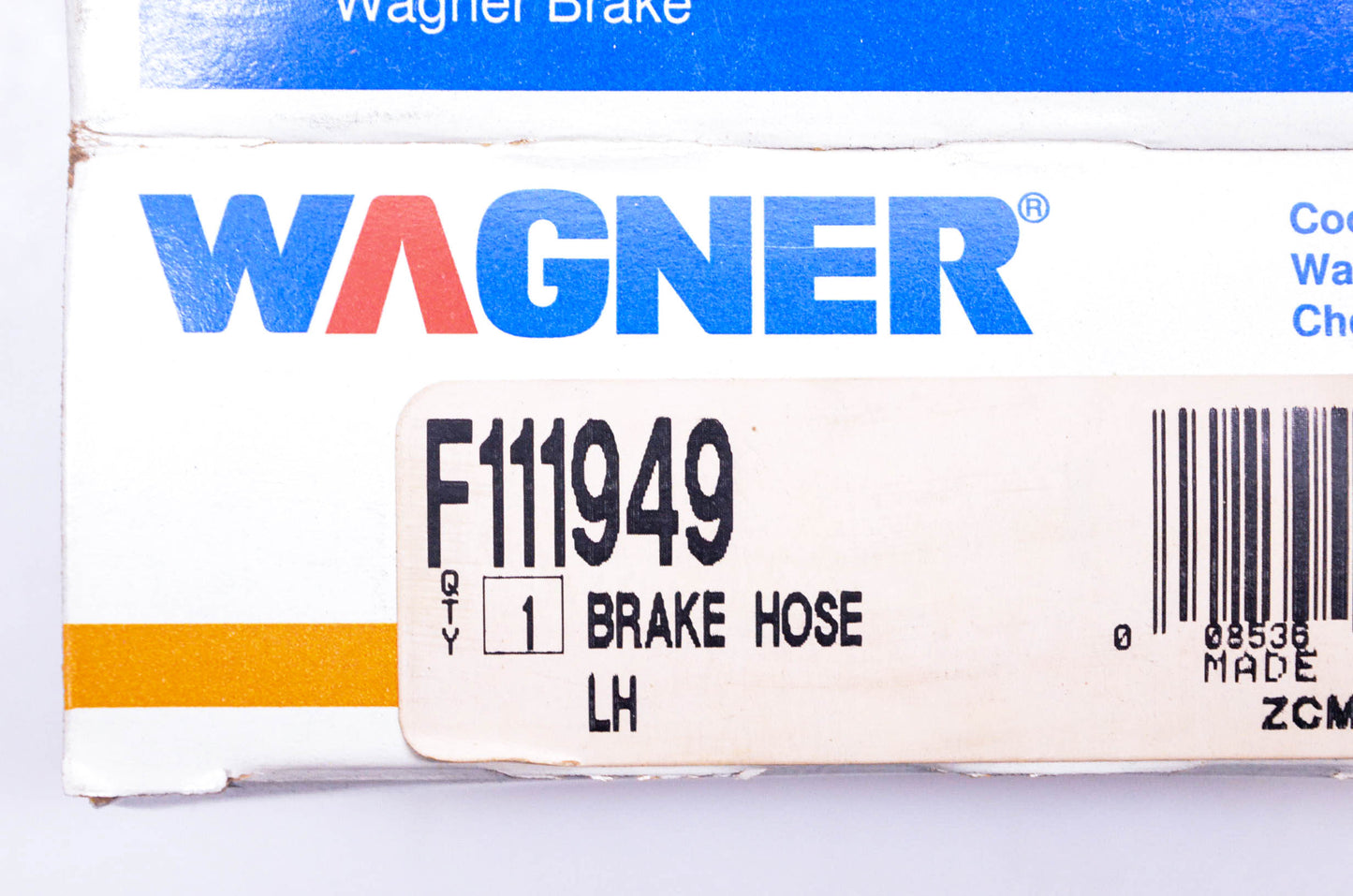 Wagner F111949 Brake Hose NOS