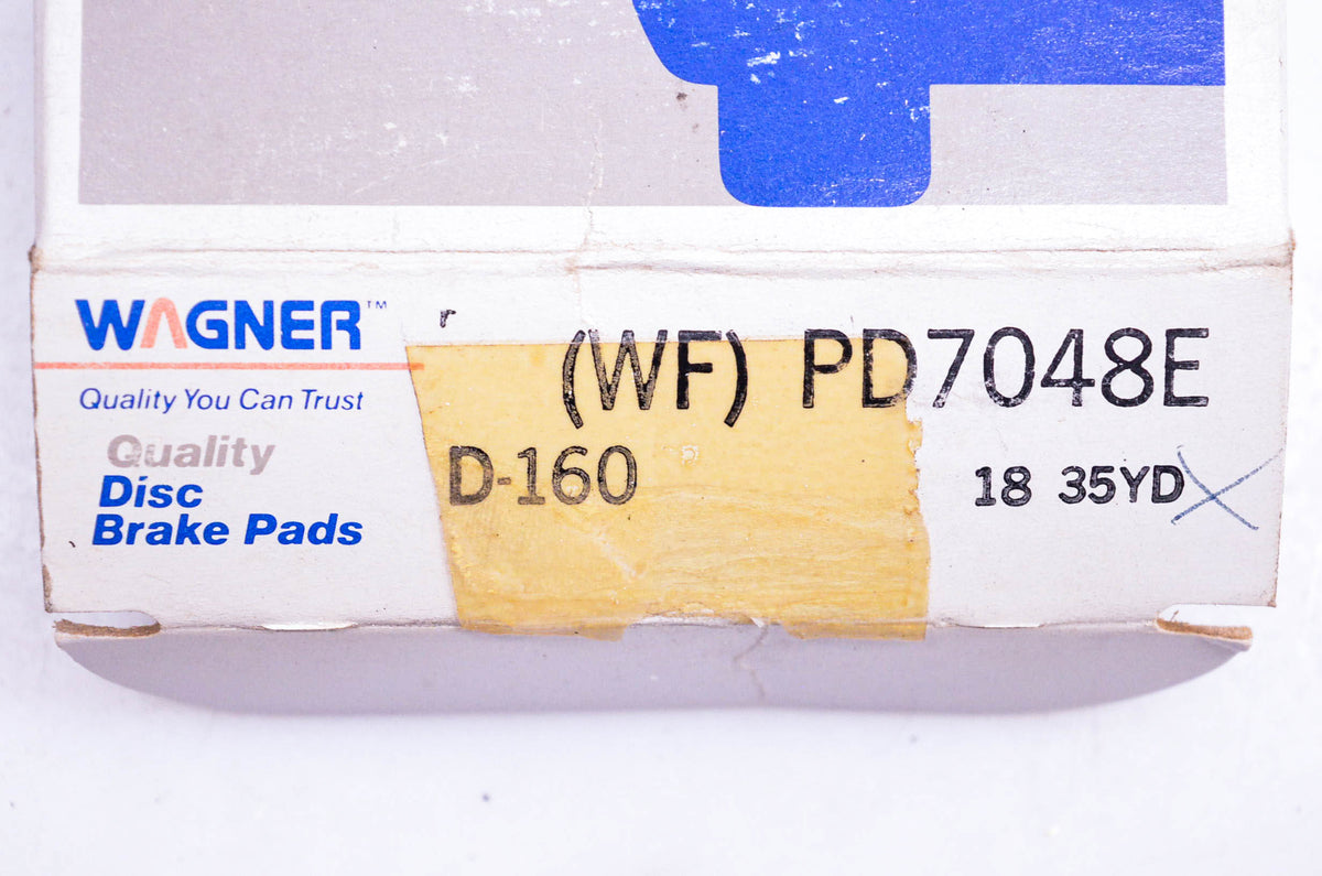 Wagner PD7048E, WF7048E D-160 Disc Brake Pad Kit NOS