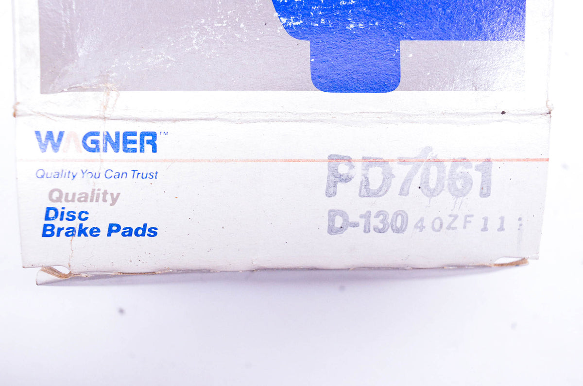 Wagner PD7061 D-130 Disc Brake Pad Kit NOS