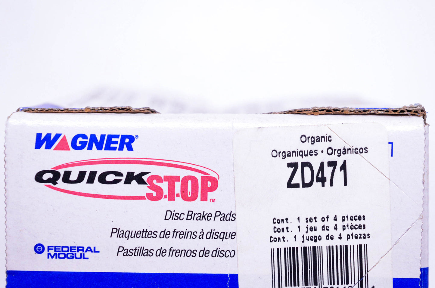 Wagner ZD471 Disc Brake Pad Kit NOS
