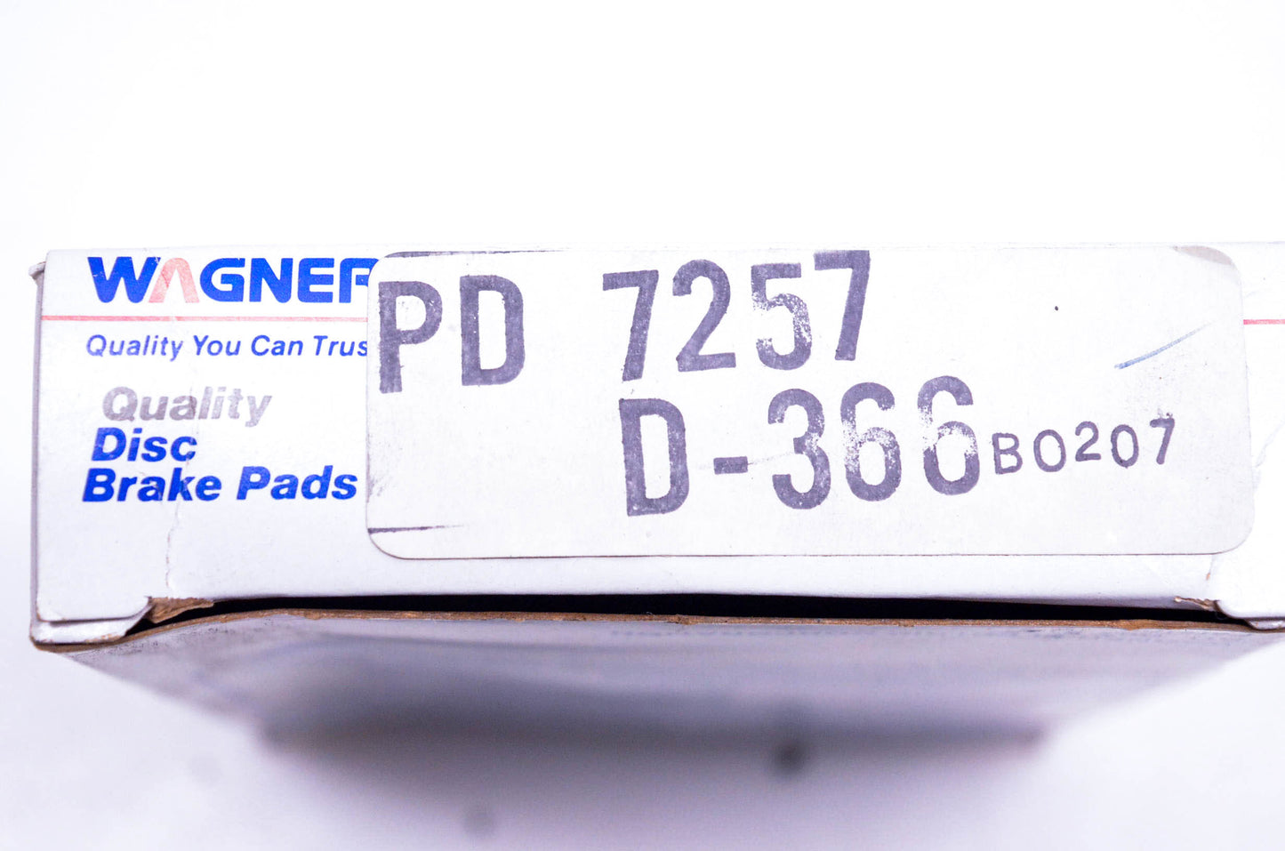 Wagner PD7257 D-366 Disc Brake Pad Kit NOS