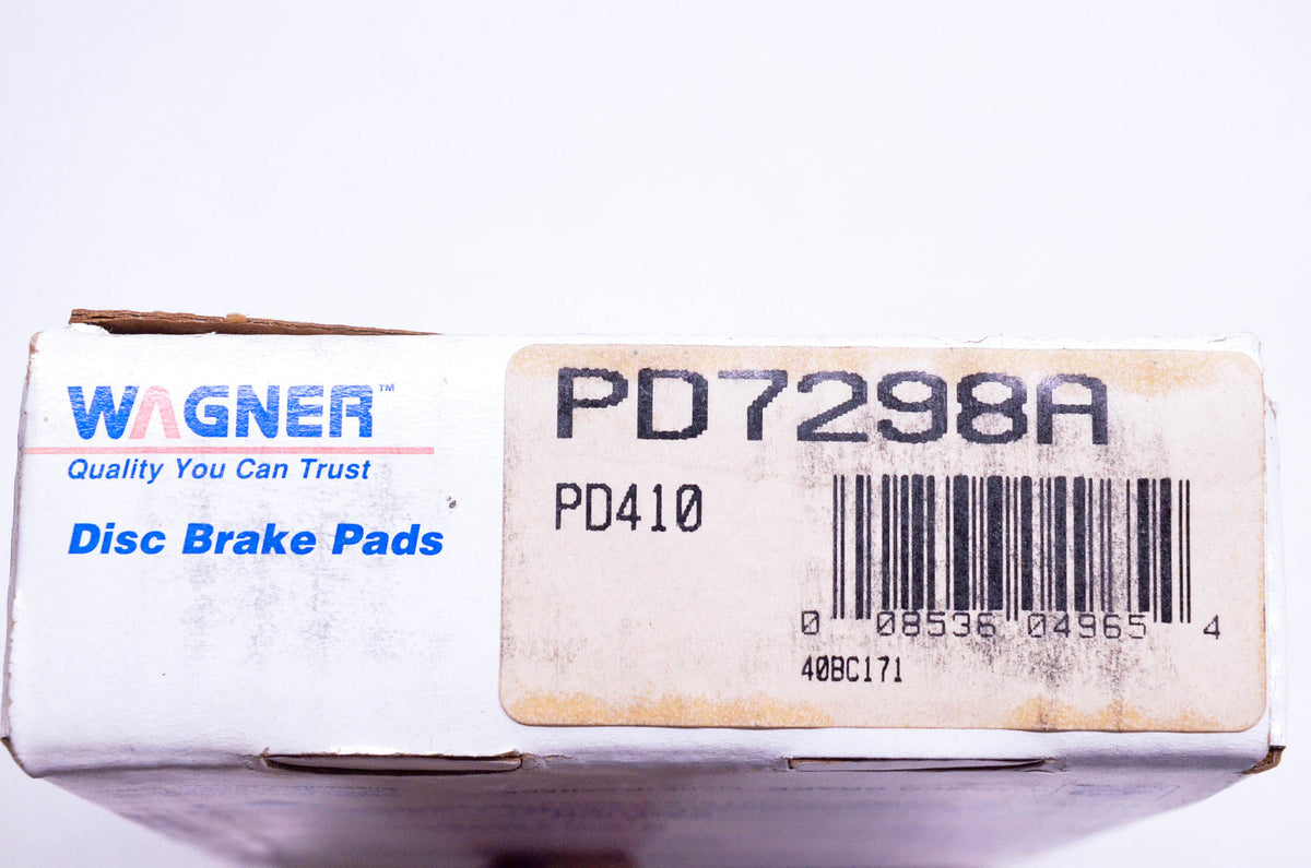 Wagner PD7298A, PD410 Disc Brake Pad Kit NOS
