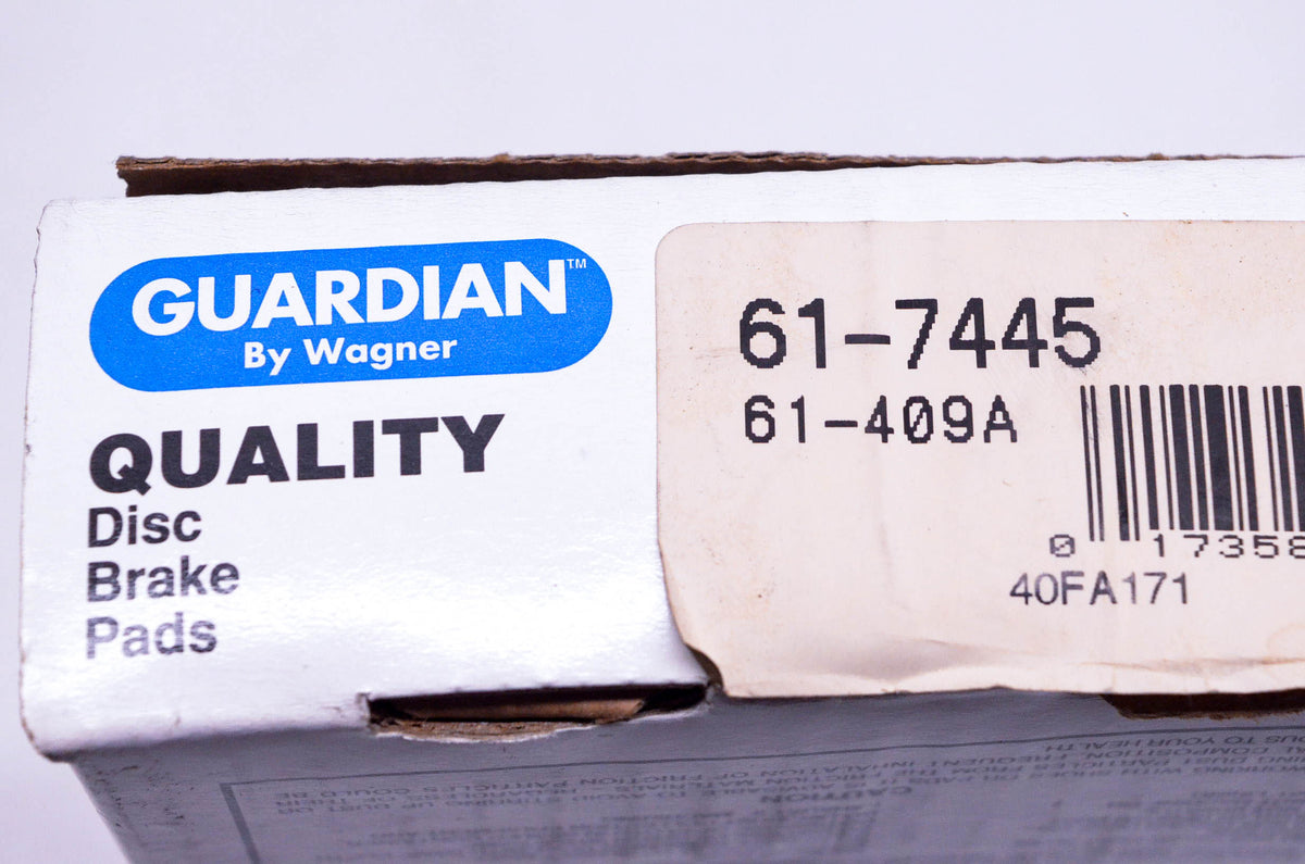 Wagner 61-7445, 61-409A Disc Brake Pad Kit NOS