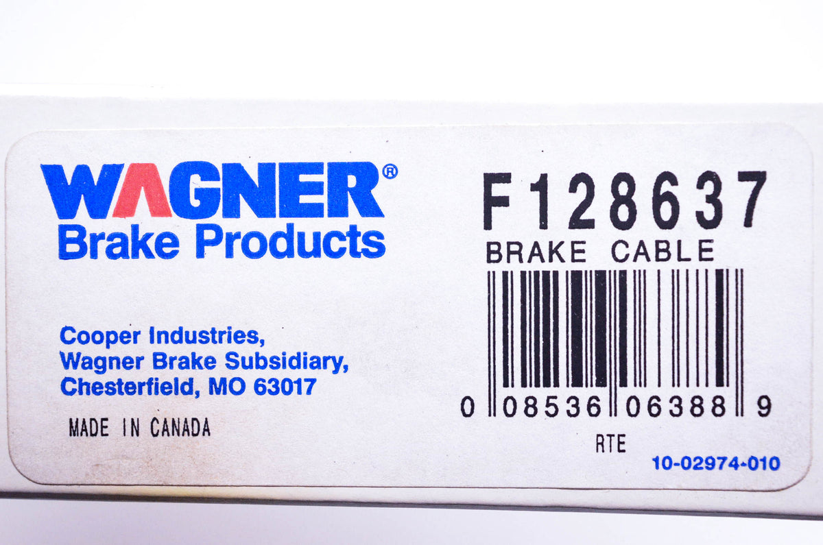 Wagner F128637 Brake Cable Kit NOS