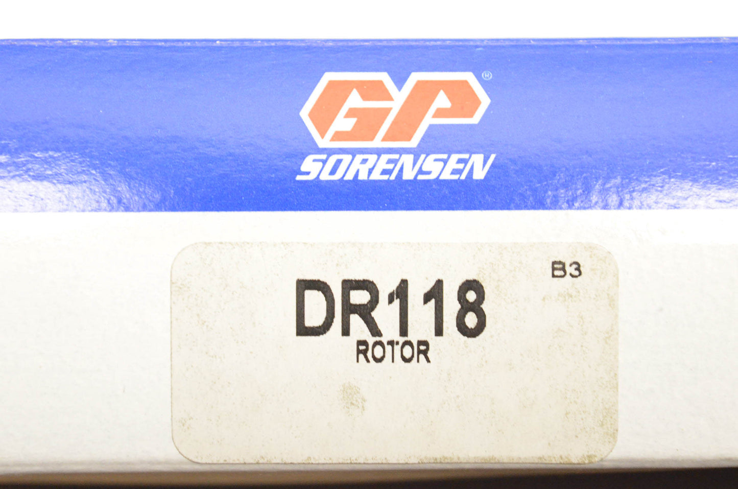 GP Sorensen DR118 Rotor NOS