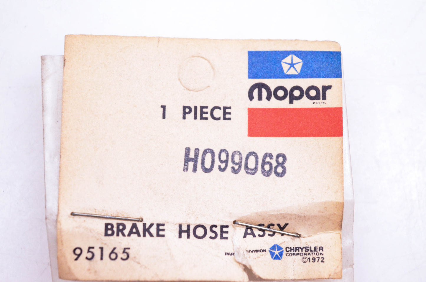 Mopar HO99068 Brake Hose NOS