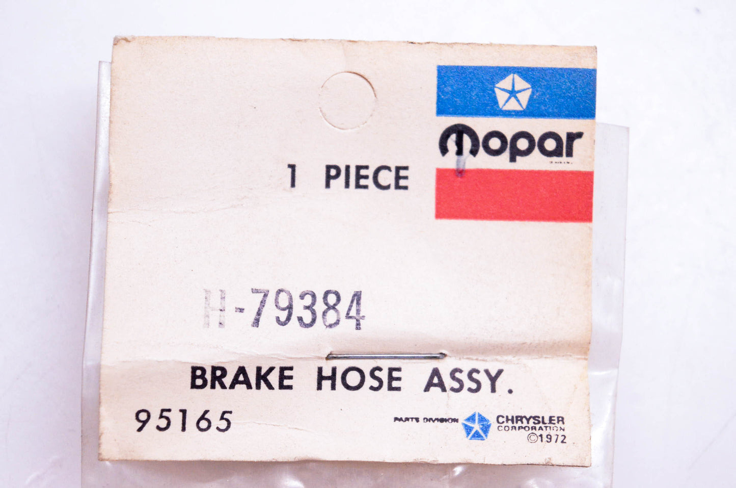 Mopar H79384, H-79384 Brake Hose NOS