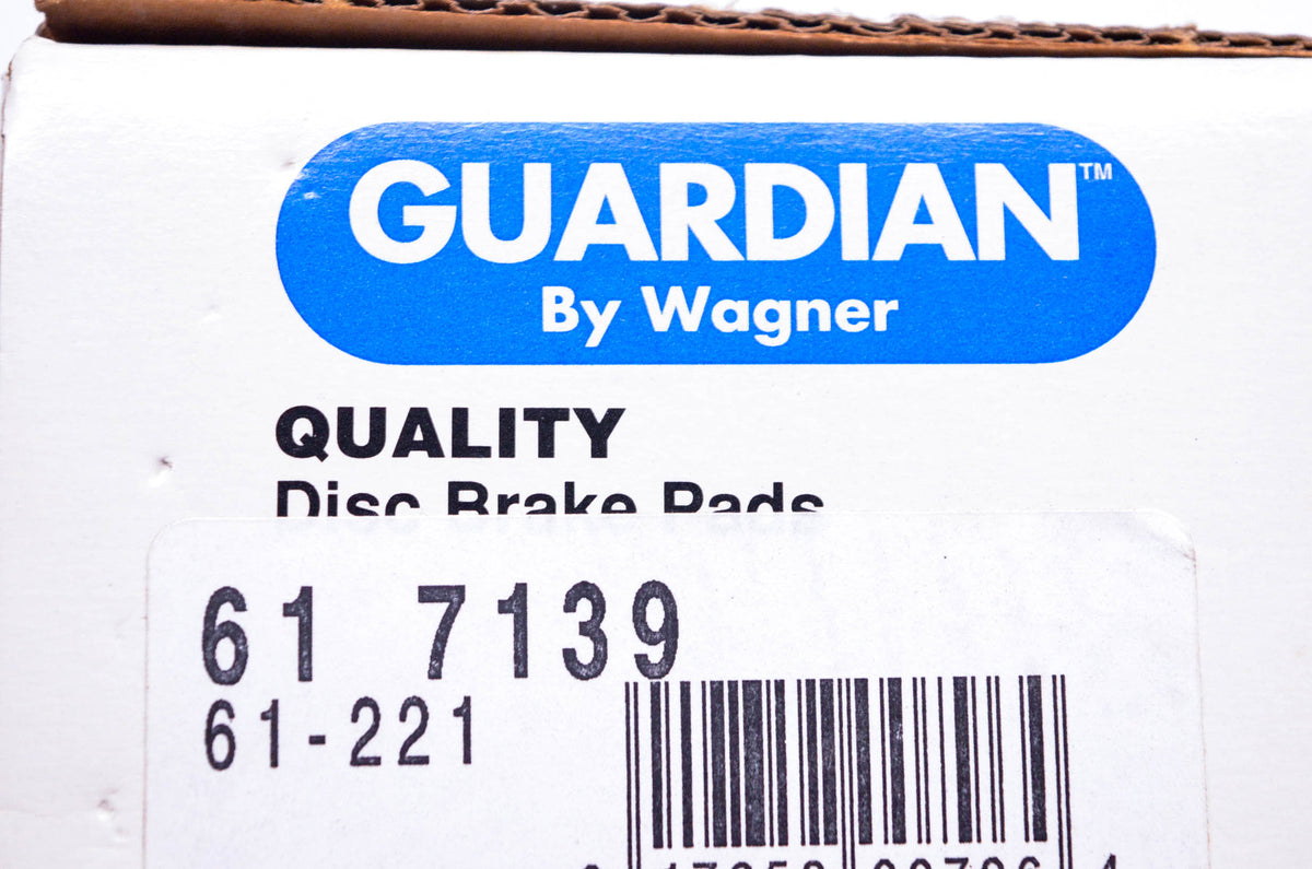 Wagner 61-7139, 61-221 Disc Brake Pad Kit NOS