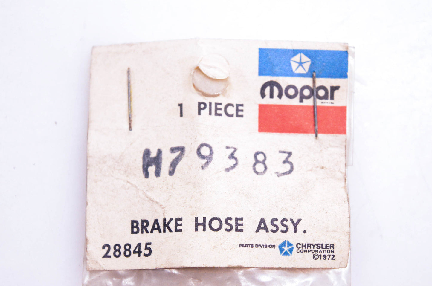 Mopar H79383, H-79383 Brake Hose NOS