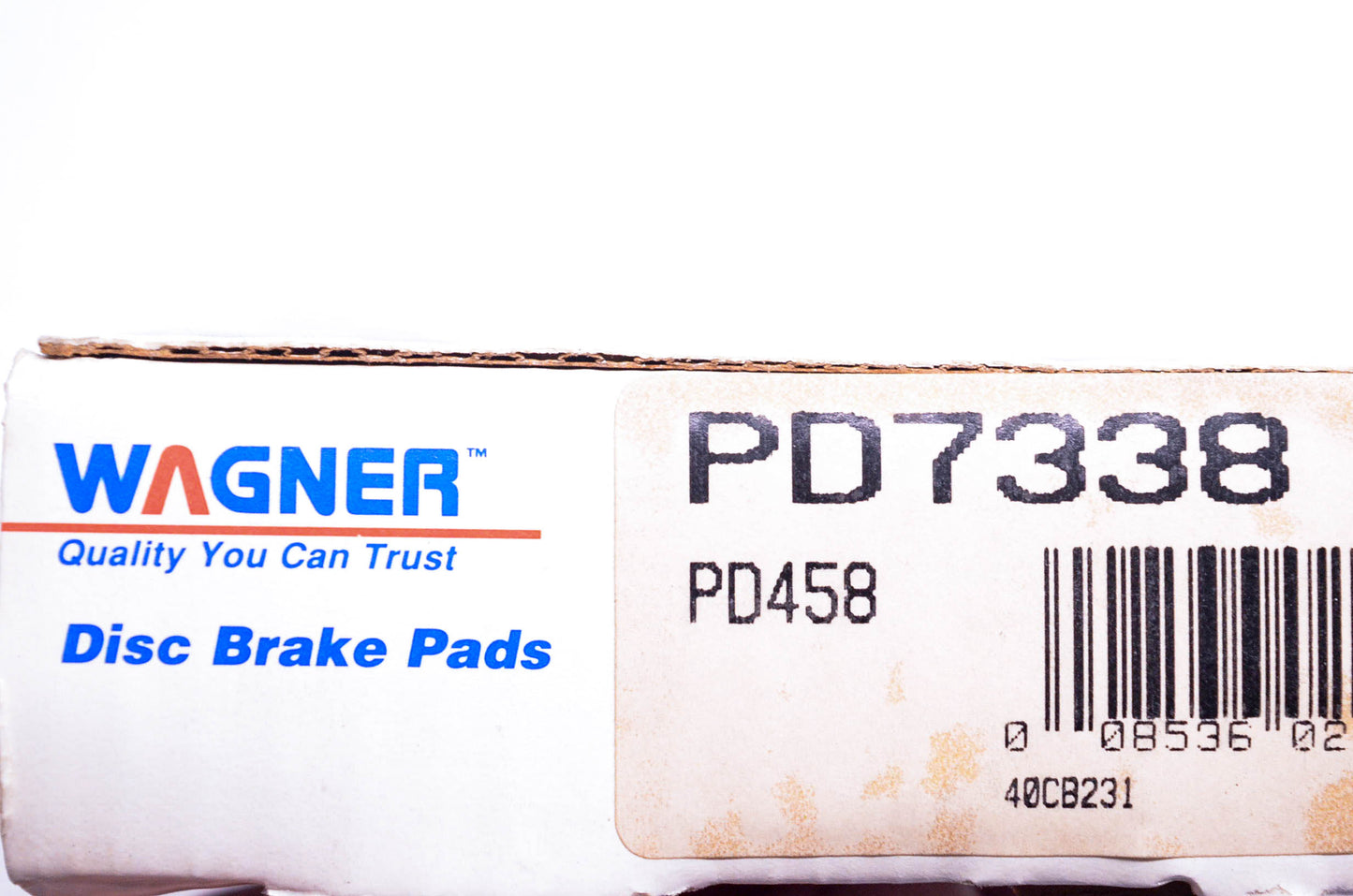 Wagner PD7338, PD458 Disc Brake Pad Kit NOS