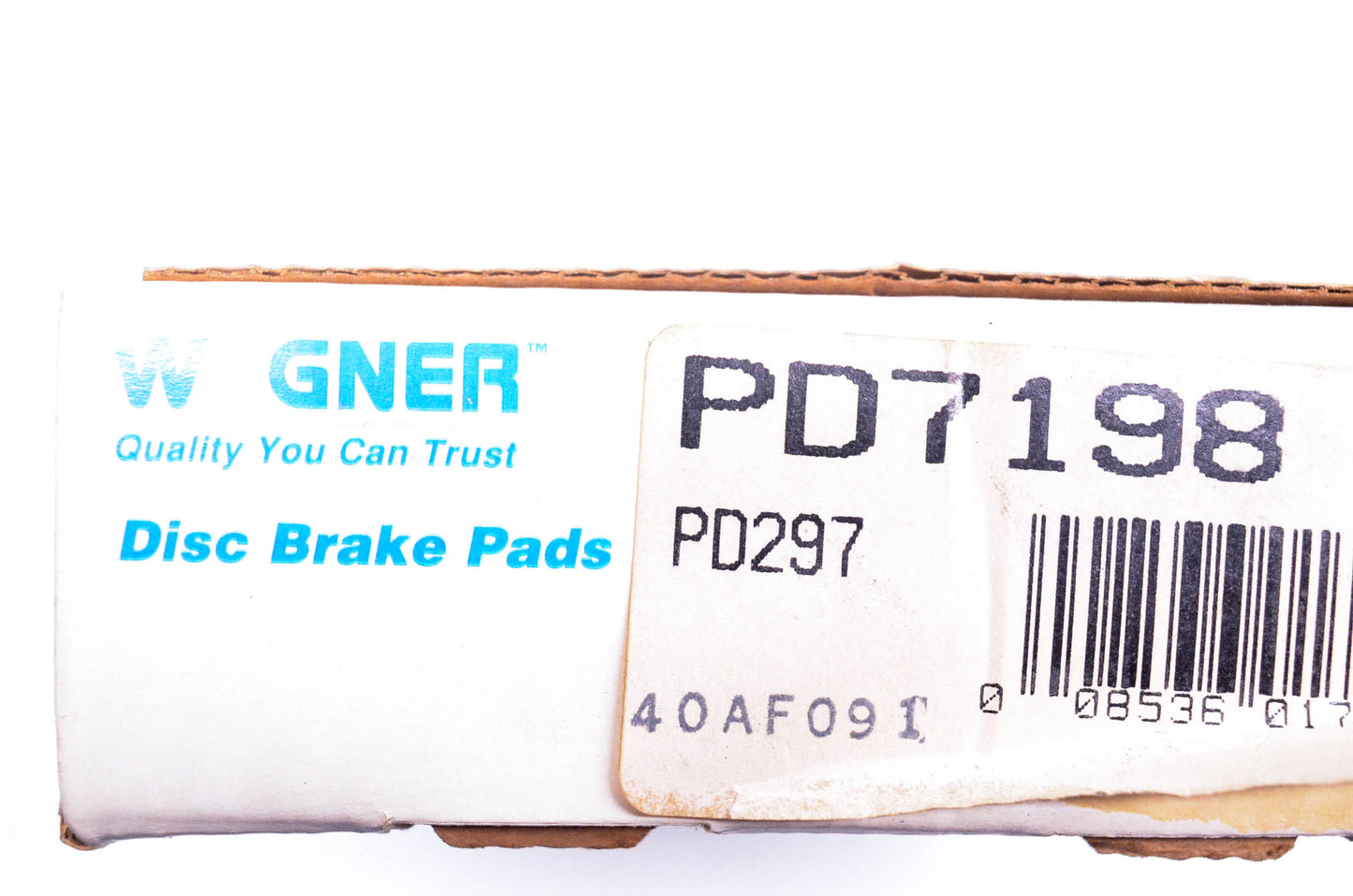 Wagner PD7198, PD297 Disc Brake Pad Kit NOS