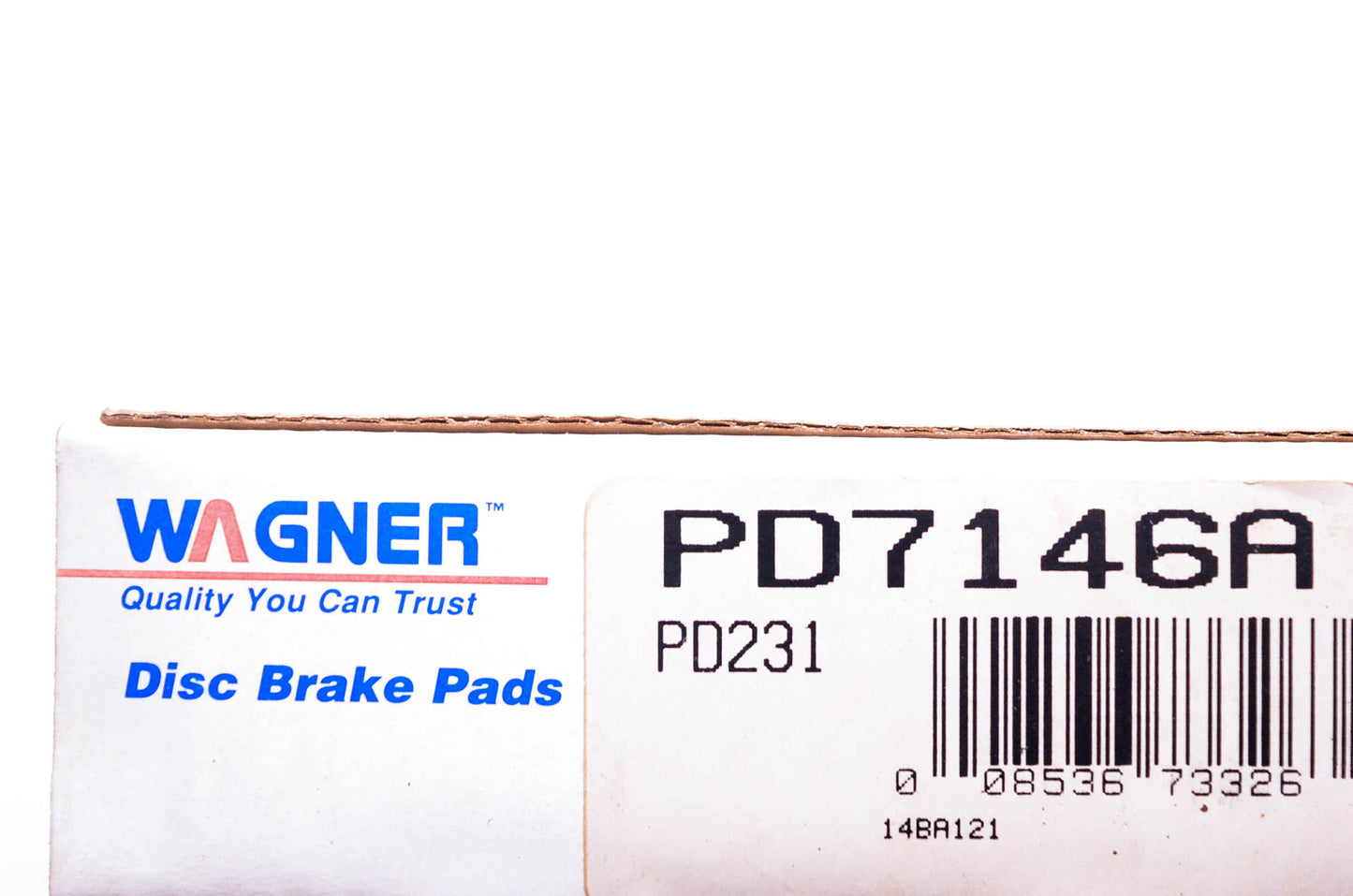 Wagner PD7146A, PD231 Disc Brake Pad Kit NOS