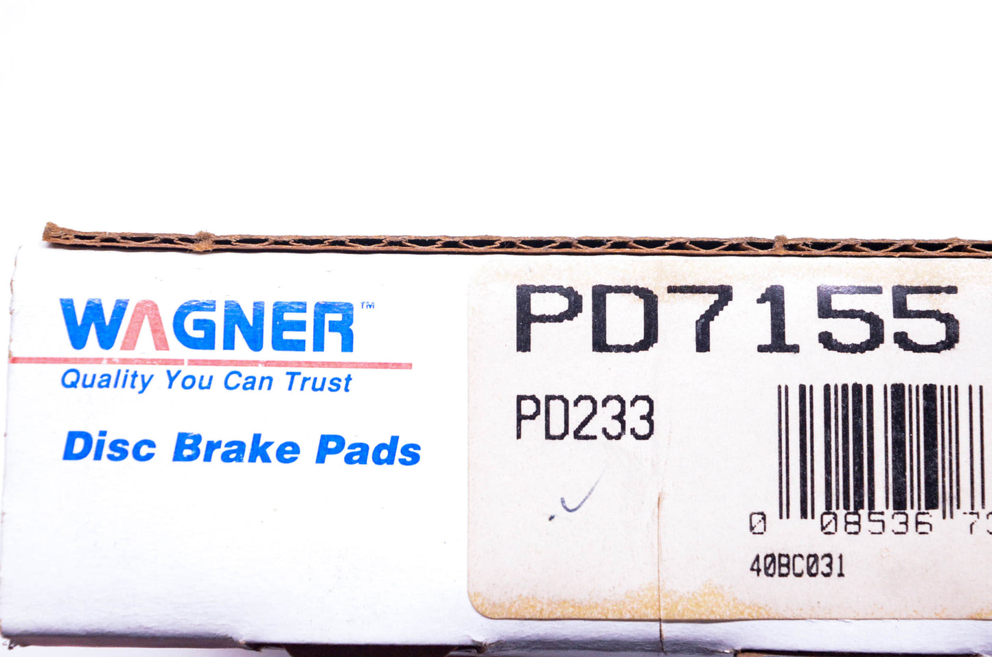 Wagner PD7155, PD223 Disc Brake Pad Kit NOS