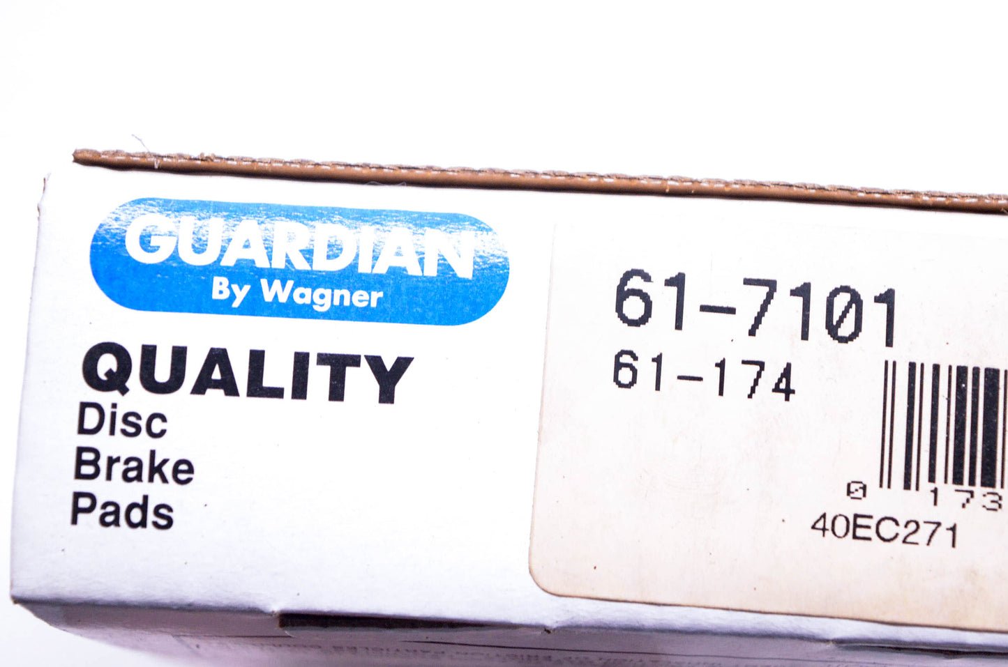 Wagner 61-7101, 61-174 Disc Brake Pad Kit NOS
