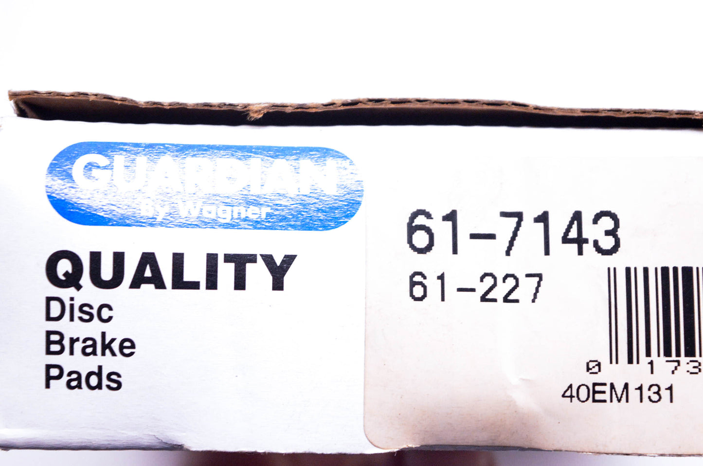 Wagner 61-7143, 61-227 Disc Brake Pad Kit NOS