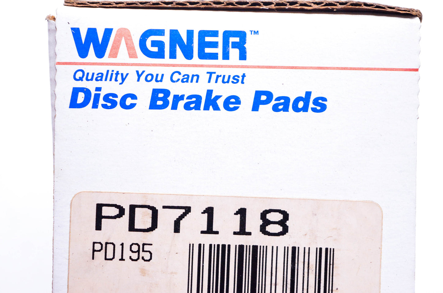 Wagner PD7118, PD195 Disc Brake Pad Kit NOS