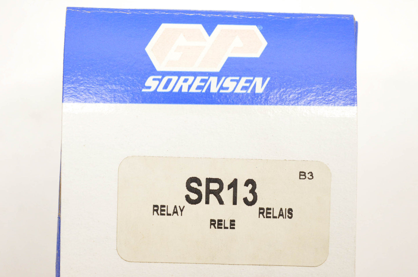 GP Sorensen SR13 Relay NOS