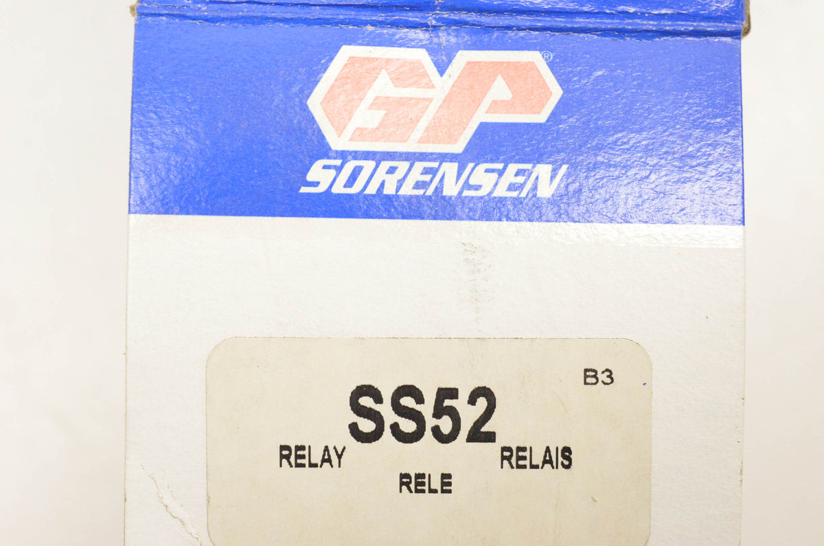 GP Sorensen SS52 Relay NOS