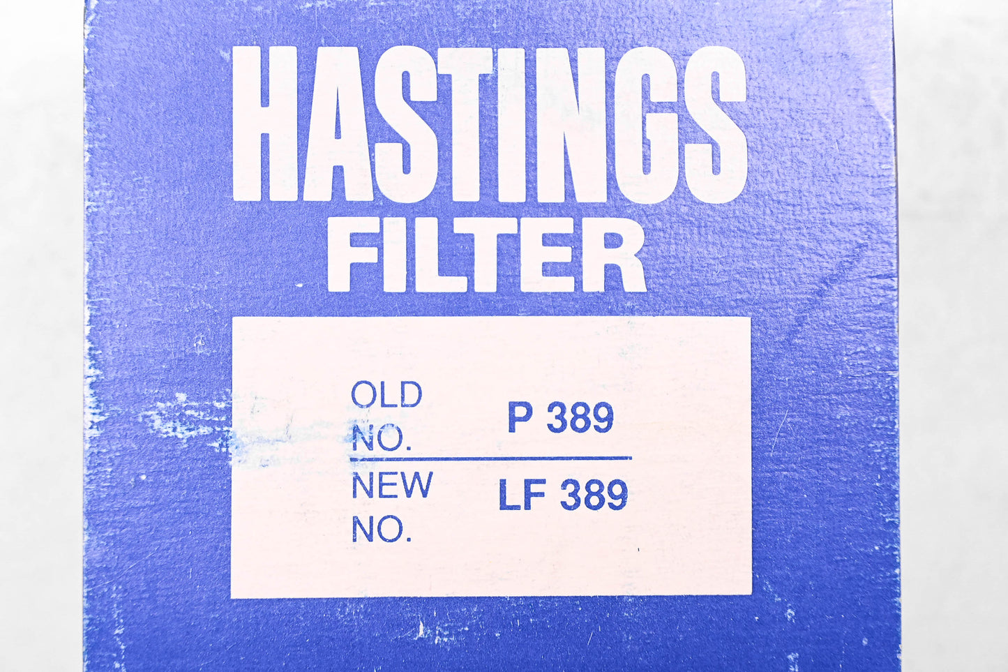 Hastings LF389, P389 Oil Filter NOS