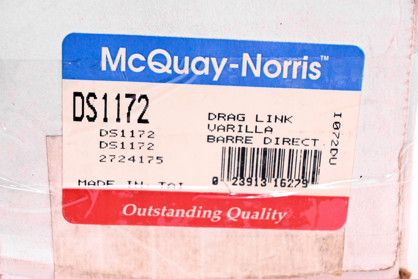 McQuay-Norris DS1172, 2724175, 48560-31G25 Drag Link Assembly NOS