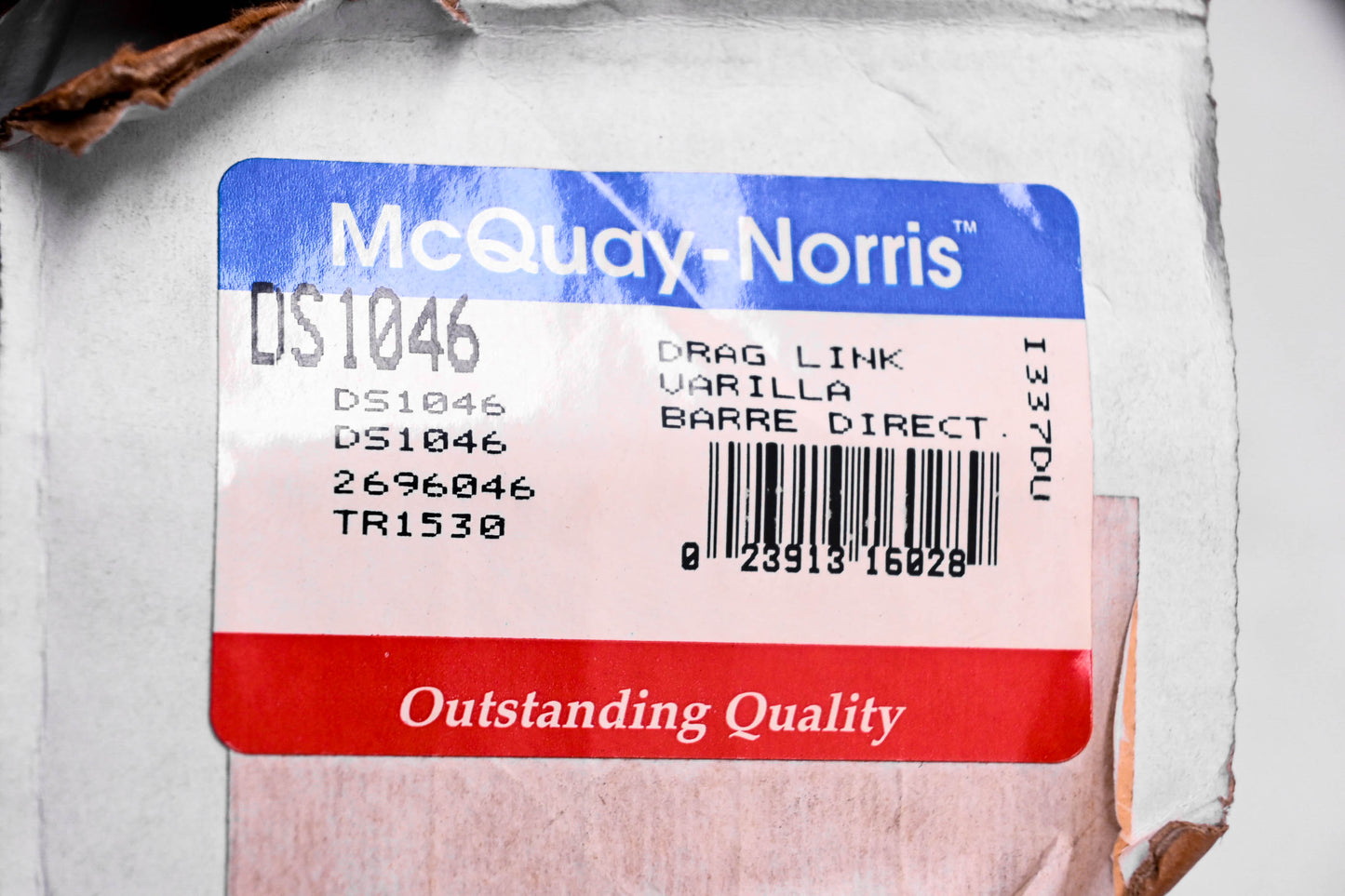 McQuay-Norris DS1046, 2696046, TR1530 Drag Link NOS