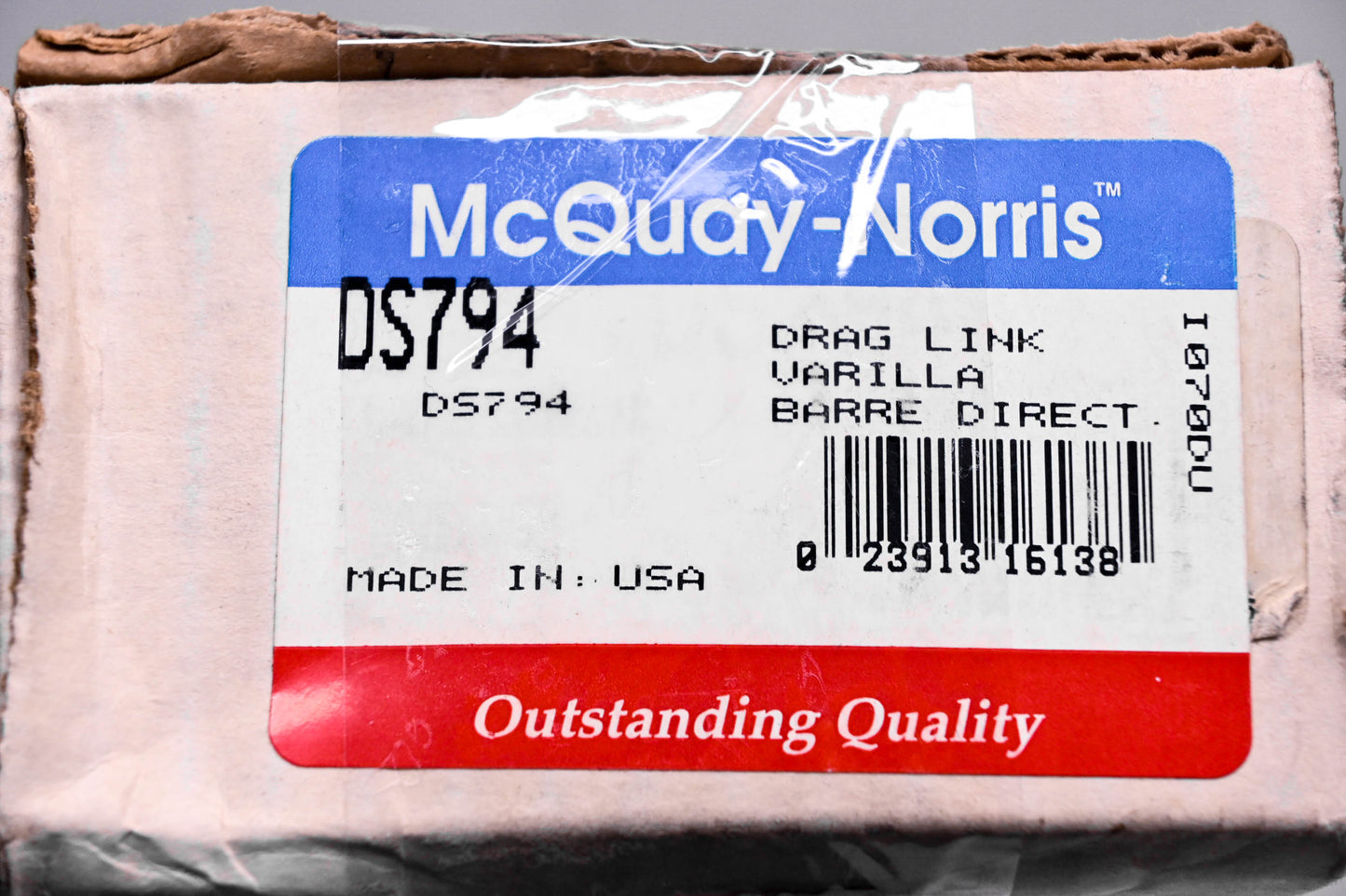 McQuay-Norris DS794 Moog Drag Link Kit NOS