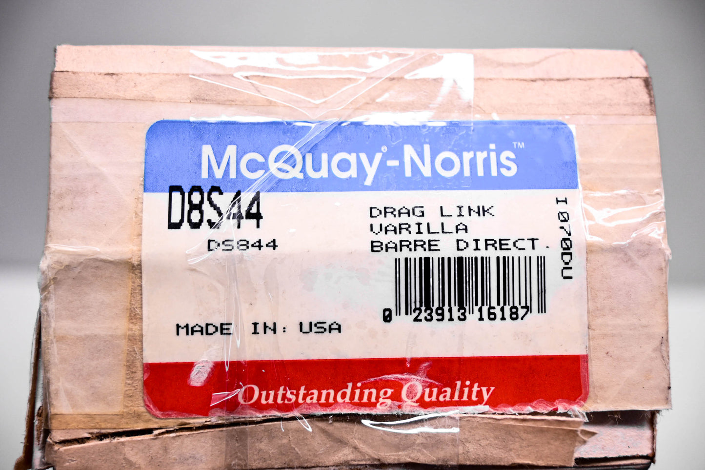 McQuay-Norris D8S44, DS844 Drag Link Kit NOS